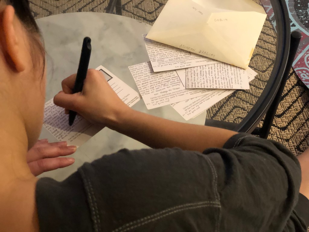 International Postcard Club — February